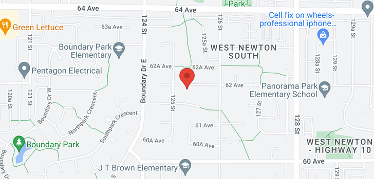 map of 12518 62 AVENUE